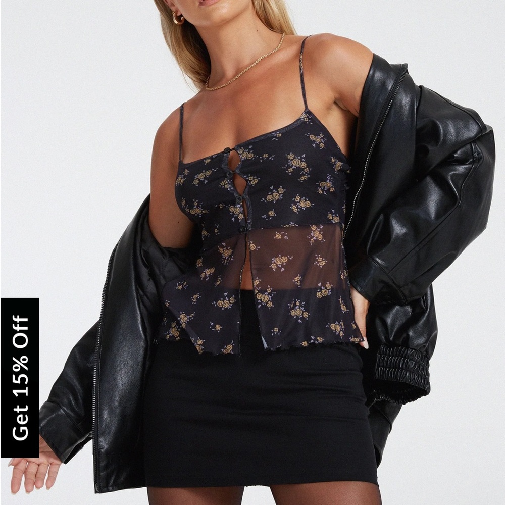 MOTEL ROCKS ruya crop top